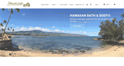 Desktop Screenshot of hawaiianbathbody.com